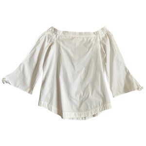 Free People Cotton Off the Shoulder Top